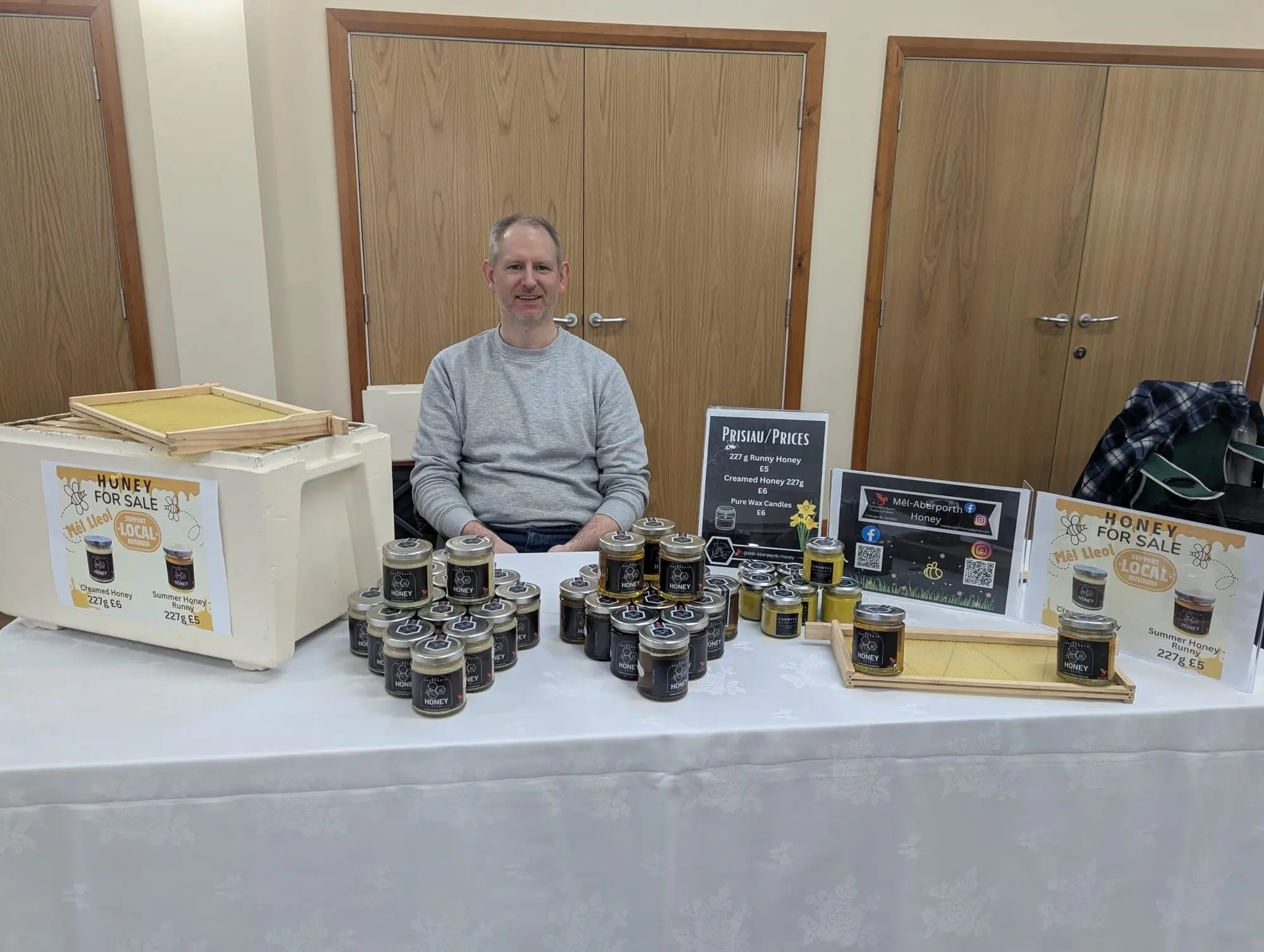 Local honey for sale